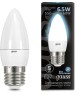 GAUSS Лампа светодиодная 6.5Вт цок.:E27 свеча 220B св.свеч.бел.нейт. (упак.:10шт) (103102207)