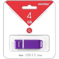 флешка SMARTBUY (SB4GBQZ-V) 4GB QUARTZ SERIES VIOLET