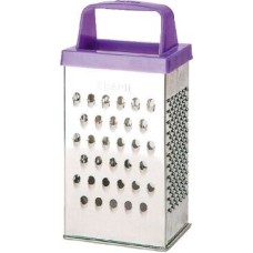 Кухонные аксессуары MALLONY терка универсальная ЭКОНОМ нерж.(003523)