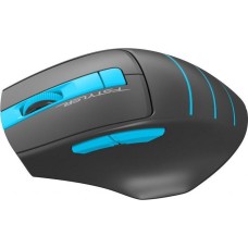 Мышь A4TECH FStyler FG30 серый/синий оптическая (2000dpi) беспроводная USB