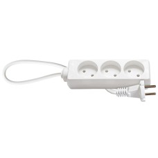 Удлинитель СПУТНИК УК-203 3м 3гн. белый