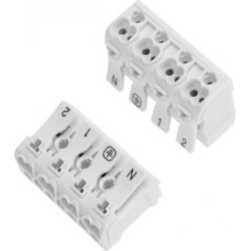 REXANT (07-6216) КСП 5-ТИ ПРОВОДНАЯ, БЕЛАЯ