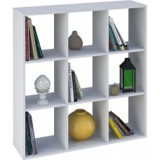 Стеллаж POLINI Стеллаж Polini Home Smart Кубический 9 секций, белый (1кор)