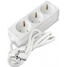Удлинитель сетевой IEK Сетевой удлинитель У03К, 5м, белый [wyp10-16-03-05-z-n]