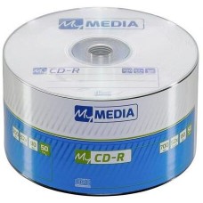 MYMEDIA Оптический диск CD-R 700МБ 52x, 50шт., pack wrap [69201]