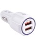 Автомобильное зарядное устройство AVS UC-123, 1 QC USB/1 USB, 3.0 А, 30 Вт (A07158S)