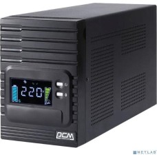 PowerCom Smart King Pro+ SPT-1500-II LCD ИБП {Line-Interactive, 1500VA/1200W, Tower, 8xC13 с резервным питанием, USB, SNMPslot} (1152565)