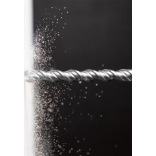 Бур DENZEL Бур по бетону, двойная спираль, три пылеотводящие кромки, 12 x 310 мм 705026