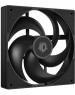 ID-COOLING Вентилятор AS-140-K 140мм, 4-pin, 1800об/мин, 14 - 30 дБ, черный, Ret