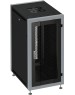 SYSMATRIX Шкаф коммутационный (SL 6622.933 ) напольный 22U 600x600мм пер.дв.перфор. задн.дв.перфор. 800кг черный 450мм 51кг 180град. 1100мм IP20 металл