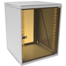 Электроника / Телекоммуникационные шкафы SUPRLAN Шкаф коммутационный 05-1506 настенный, стеклянная передняя дверь, 15U, 600x750x600 мм