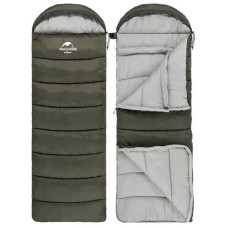 NATUREHIKE Мешок спальный правый U250 зелёный NH20MSD07 (109793)