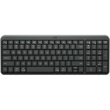 Клавиатура LOGITECH Клавиатура K250 YR0107, беспроводная, Bluetooth, мембранная, заводское нанесение кириллицы, графитовый [920-013452]