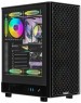 Корпус для ПК FORMULA Корпус (AEROCOOL) MidTower Mana Dynamic черный (ATX, без БП, 2xUSB3.0+USB3.1, 4x120mm ARGB) (Mana Dynamic Black)