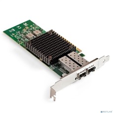 Exegate EX299017RUS Сетевой адаптер ExeGate EXE-MCX3-2SFP+ (PCI-E x8 v.3, порты 2x SFP+, Dual 10Gb/s, Server NIC Chipset Mellanox ConnectX-3)