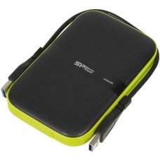 Жесткий диск SILICON POWER Жесткий диск USB3.0 2TB SP020TBPHDA60S3K A60 SP020TBPHDA60S3K Armor 2.5