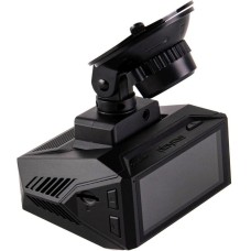 Радар-детектор со встроенным видеорегистратором PLAYME Видеорегистратор с радар-детектором Hyper force черный 1296p 140гр. GPS MSTAR 8339