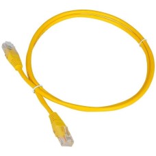LANMASTER Патч-корд TWT-45-45-1.5-YL UTP RJ-45 вил.-вилка RJ-45 кат.5E 1.5м желтый ПВХ (уп.:1шт)