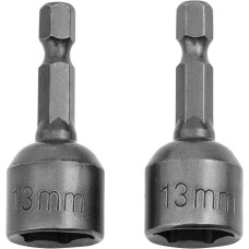 MATRIX Биты с торцевыми головками 13 мм, 45 мм, 2 шт. 11789