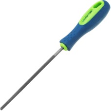 СИБРТЕХ Напильник, 150 мм, круглый, двухкомпонентная рукоятка, №2 16124