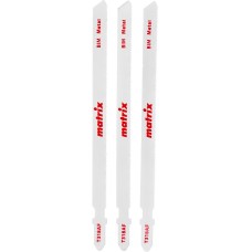 MATRIX Полотна для электролобзика по металлу, 3 шт, T318AF, 110 x 1.2 мм, Bimetal 78236