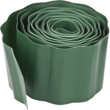 GRINDA 15 см х 9 м, зеленая, полиэтилен низкого давления, бордюрная лента (422245-15)
