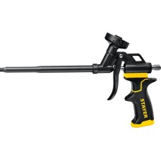 STAYER Black PRO, тефлоновый пистолет для монтажной пены, Professional (06862)
