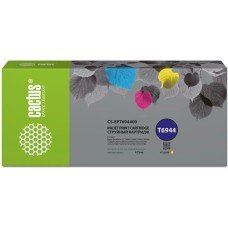 Картридж струйный CACTUS Картридж струйный CS-EPT694400 T6944 желтый (675мл) для Epson SureColor SC-T3000/T3070/T3200/T5000/5200 с чипом