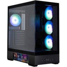 ZALMAN Корпус P40 DS черный без БП ATX 6x120mm 2x140mm 2xUSB3.0 audio bott PSU