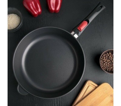 Сковорода НЕВА МЕТАЛЛ ПОСУДА 6028 д.28 съем. руч.