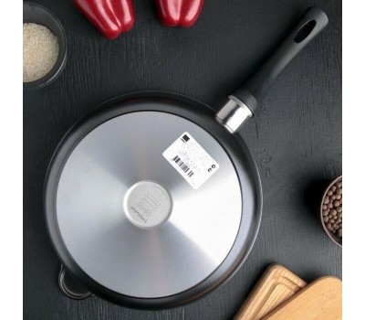 Сковорода НЕВА МЕТАЛЛ ПОСУДА 6028 д.28 съем. руч.