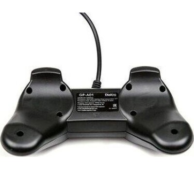 Геймпад GP-A01 Dialog Action - 10 кнопок, USB, черный