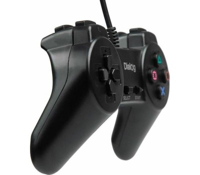 Геймпад GP-A01 Dialog Action - 10 кнопок, USB, черный