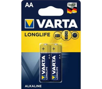 Элементы питания VARTA (04106101412) BL2 LR6 LONGLIFE ALKALINE (4106) (4106113412)