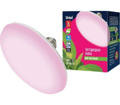 Лампа декоративная светодиодная UNIEL (UL-00004122) LED-U150-16W/SPSB/E27/FR PLP30WH