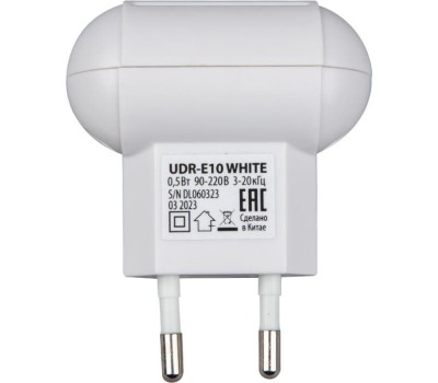 Устройство для отпугивания кротов и змей, на солнечной батарее UNIEL (UL-00004561) UDR-E10 WHITE