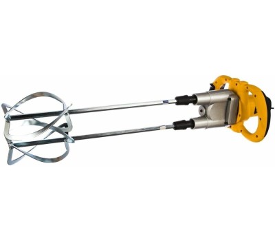 Миксеры DENZEL EM-2-1600, Миксер строительный 1600 Вт, 200-480/250-680 об/мин 27911