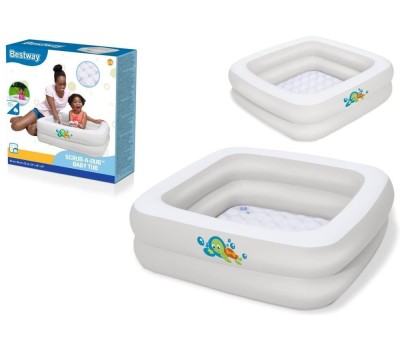 BESTWAY 51116 Надувной бассейн BABY TUB 86 х 86 х 25 см