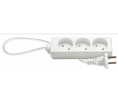 Удлинитель СПУТНИК УК-203 3м 3гн. белый