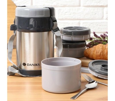 Термос для еды DANIKS SL-200MY (316133)