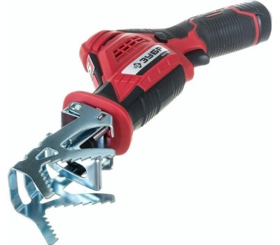 Пила сабельная ЗУБР СПЛ-125-22 12В, 2аккум