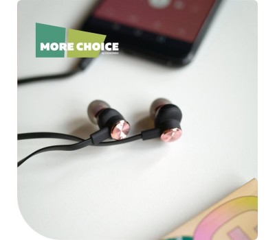 Наушники MORE CHOICE (4627151194363) P42 Black Pink