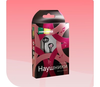 Наушники MORE CHOICE (4627151194363) P42 Black Pink