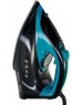 Утюг DELTA LUX DE-3000 черный/бирюзовый