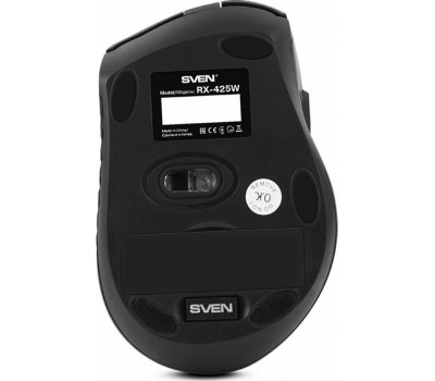 Мышь SVEN RX-425W серая