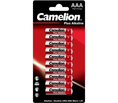 Элементы питания CAMELION (3221) LR03-BP10