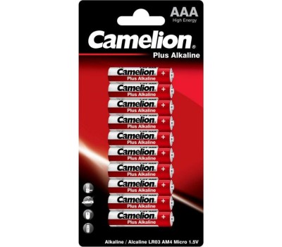 Элементы питания CAMELION (3221) LR03-BP10