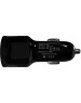 ЗАРЯДНЫЕ УСТРОЙСТВА В ПРИКУРИВАТЕЛЬ MAXVI CCM-522 black 5.2A, 2USB, QC3.0, цвет: черный, подсветка: синяя