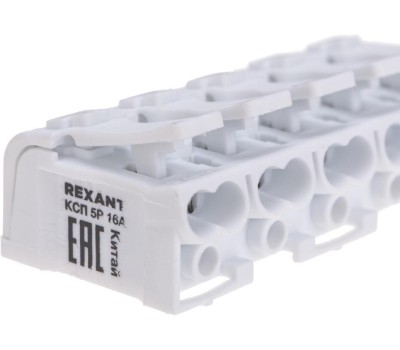 REXANT (07-6216) КСП 5-ТИ ПРОВОДНАЯ, БЕЛАЯ