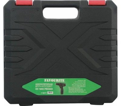 Аккумуляторная дрель-шуруповёрт FAVOURITE DC 1202 PROMO